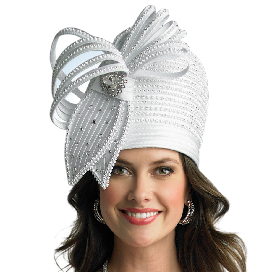 Lily And Taylor Hat H196-WHT
