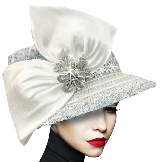 Church Hat 3310B  BIJOUX-WHITE AB