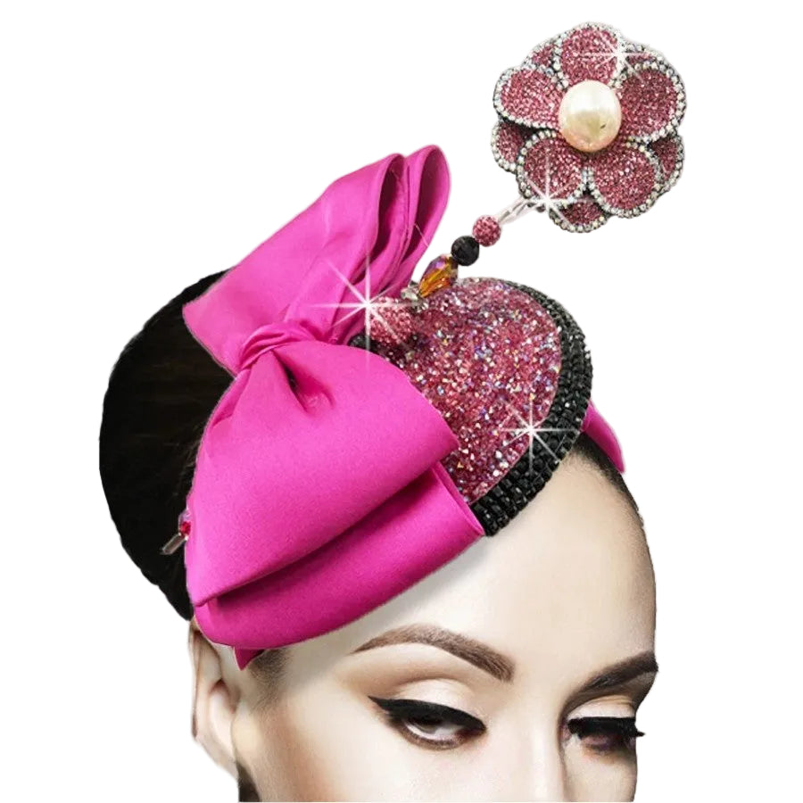 GINGER FA3351-FU Church Fascinator