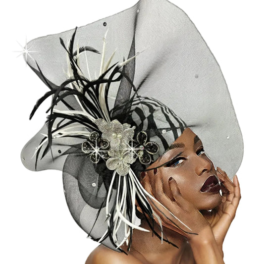 Church Hat 3362-ZEBRA TROPICANA