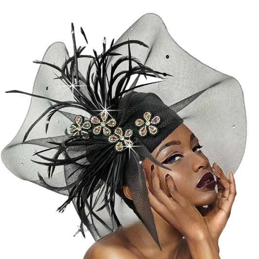 Church Hat 3362-BK TROPICANA
