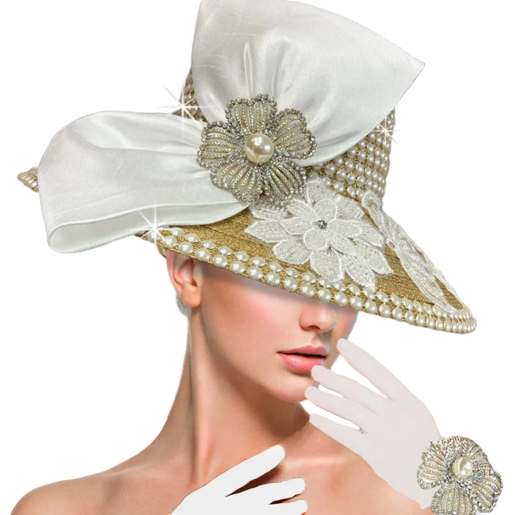 Church Hat S3371-GD IMMACULATE