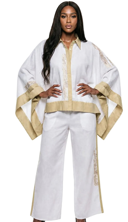 Lisa Rene 3371 Ladies Pants Set