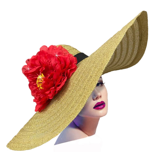Church Hat 3379 GLD THE WAVE