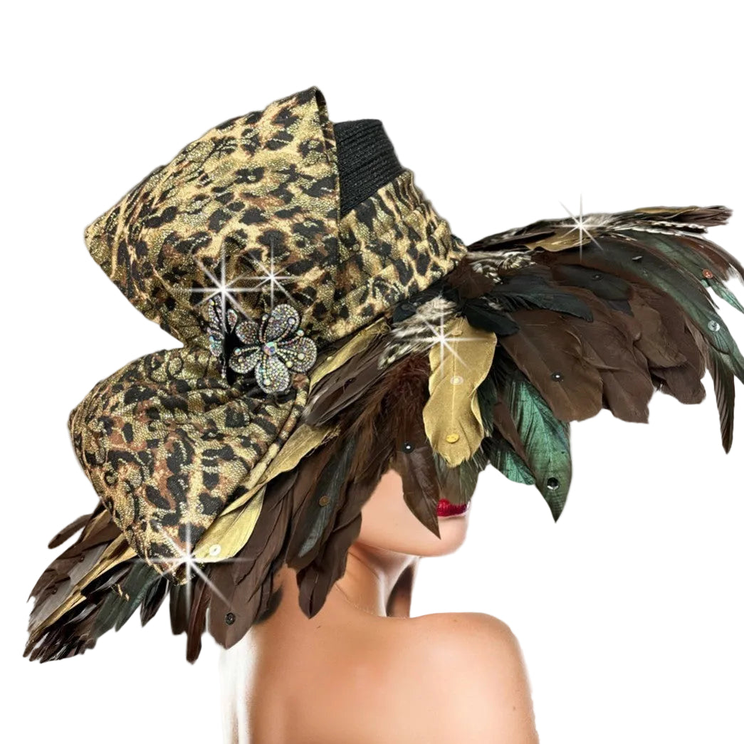 Church Hat 3390-BRL PLUMERIA