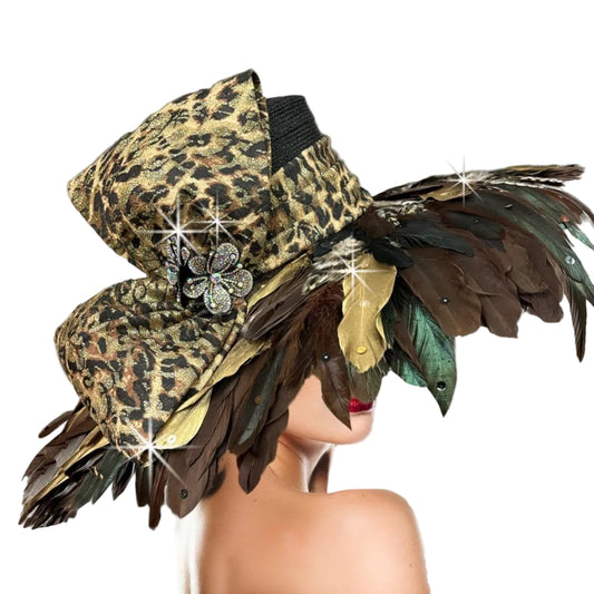 Church Hat 3390-BRL PLUMERIA