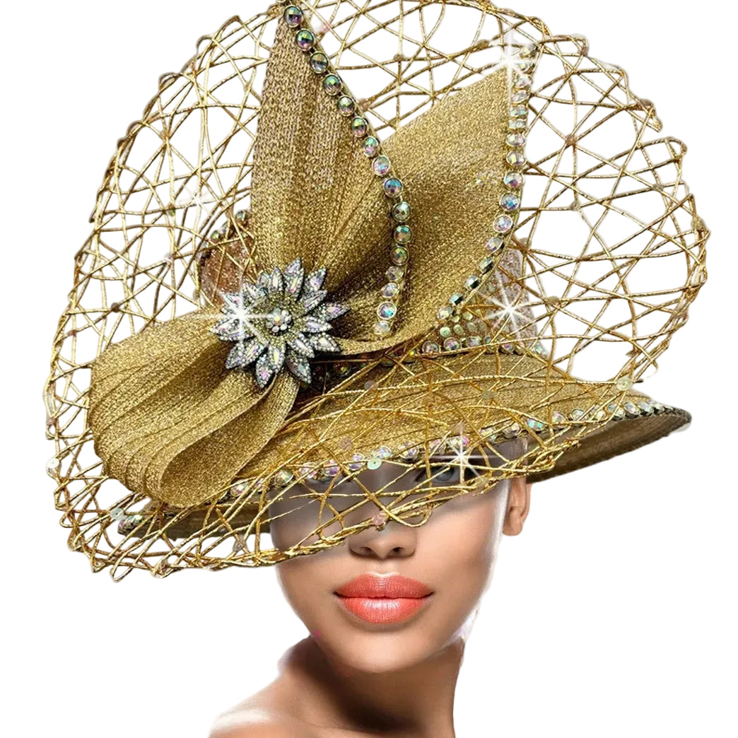Church Hat 3393 The Web Gold