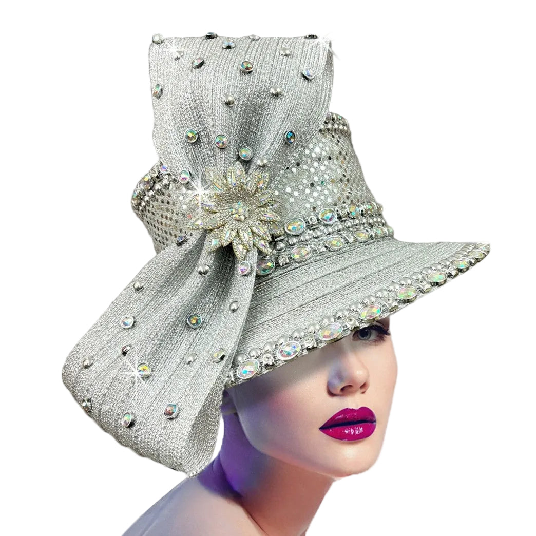 Church Hat 3397 CANTERBURY-SILVER
