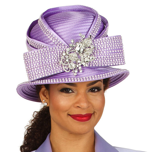 Giovanna HR22129-LIL-QS Church Hat