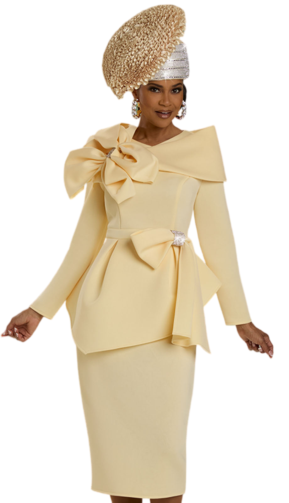 Donna Vinci 12138-BTR-QS Church Suit