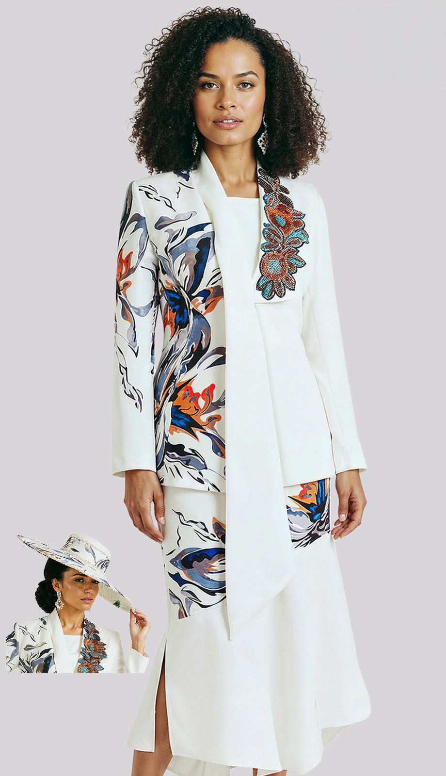 Donna Vinci 12254-H Church Hat