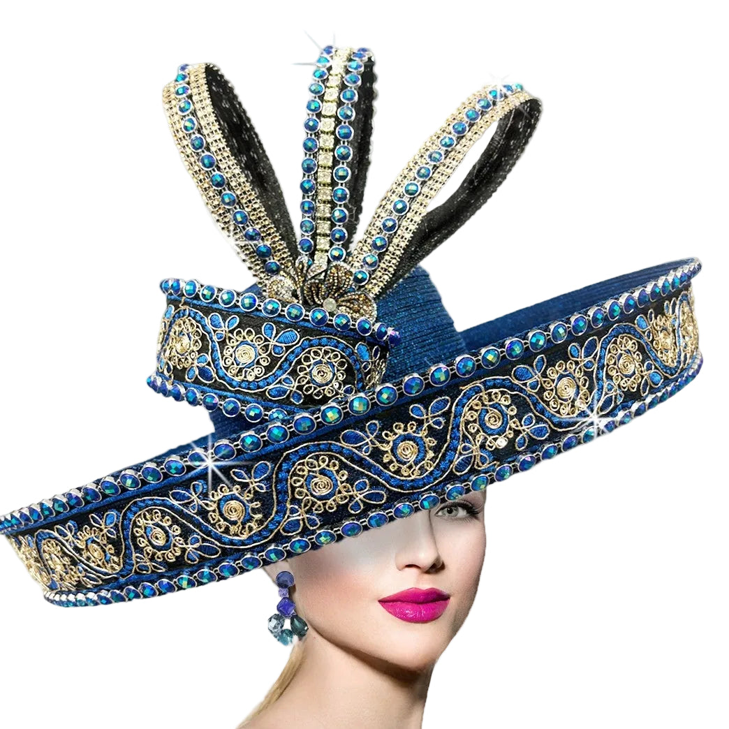 Church Hat 3412 CELESTIAL-ROYAL