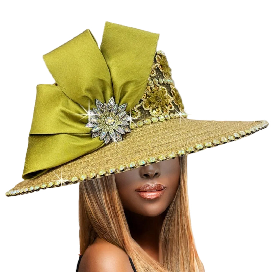 Church Hat 3417 SOLARA HAT-GOLD