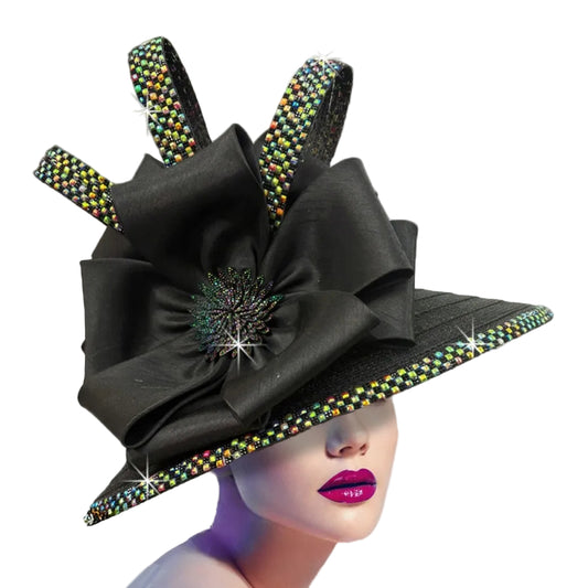 Church Hat 3418 SLICK-BLACK