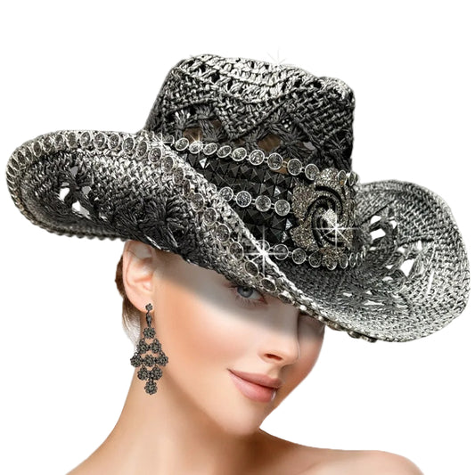 Church Hat SC3421 PRAIRIE-BLACK SILVER