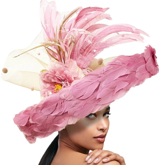 Church Hat 3464 STARLING-Old Rose