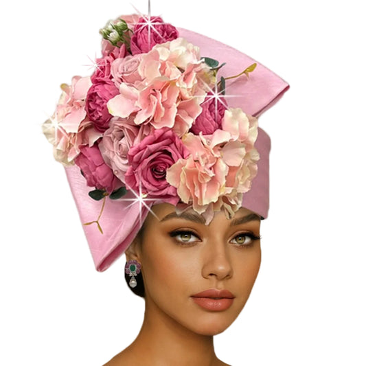 Church Hat 3480 NOSEGAY-PINK