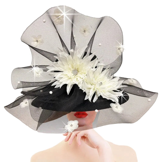 Church Hat 3485 WHISPER-BLK