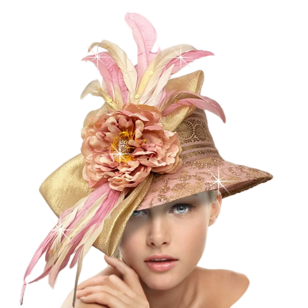 Church Hat 3493 FLORENCE-MAU-GOLD