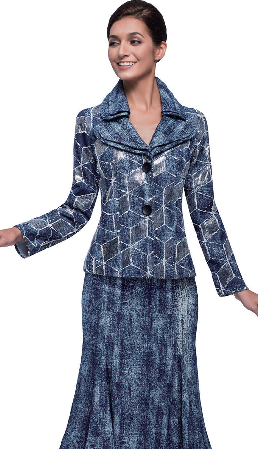 Serafina 725 Womens Church Suit