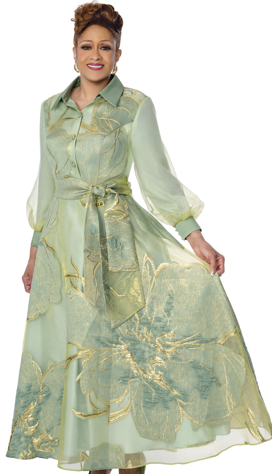 Dorinda Clark Cole 310561-QS Church Dress