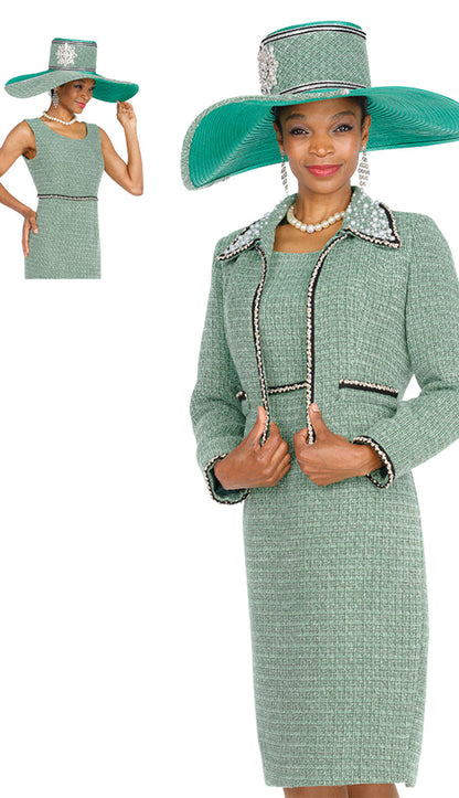 Elite Champagne 6163-QS Church Suit