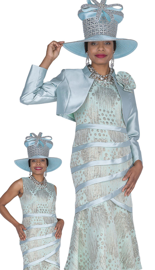 Champagne Italy 6107-MNT Womens Church Dress