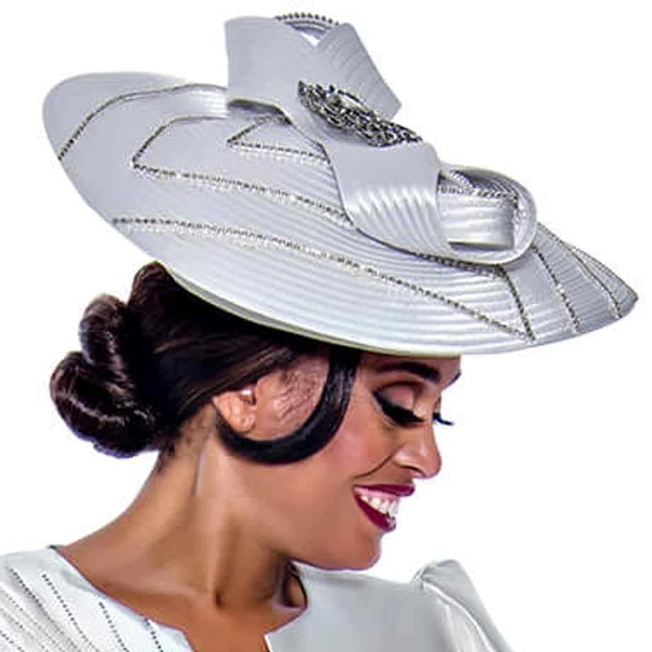 GMI G10212-WHT-H-IH Church Hat