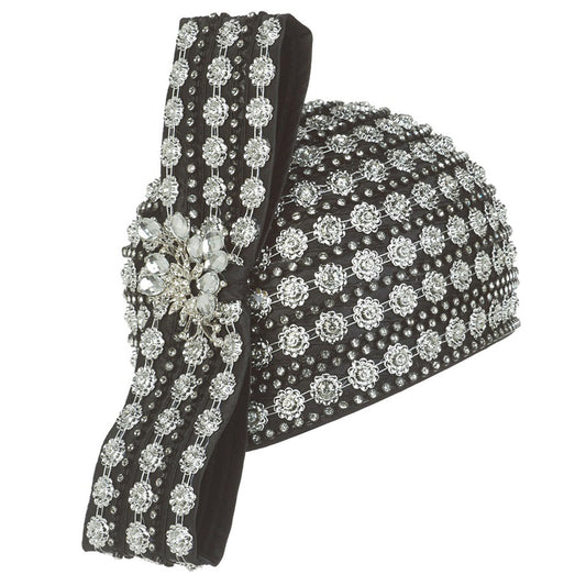 Giovanna HR22126-BLK Church Hat