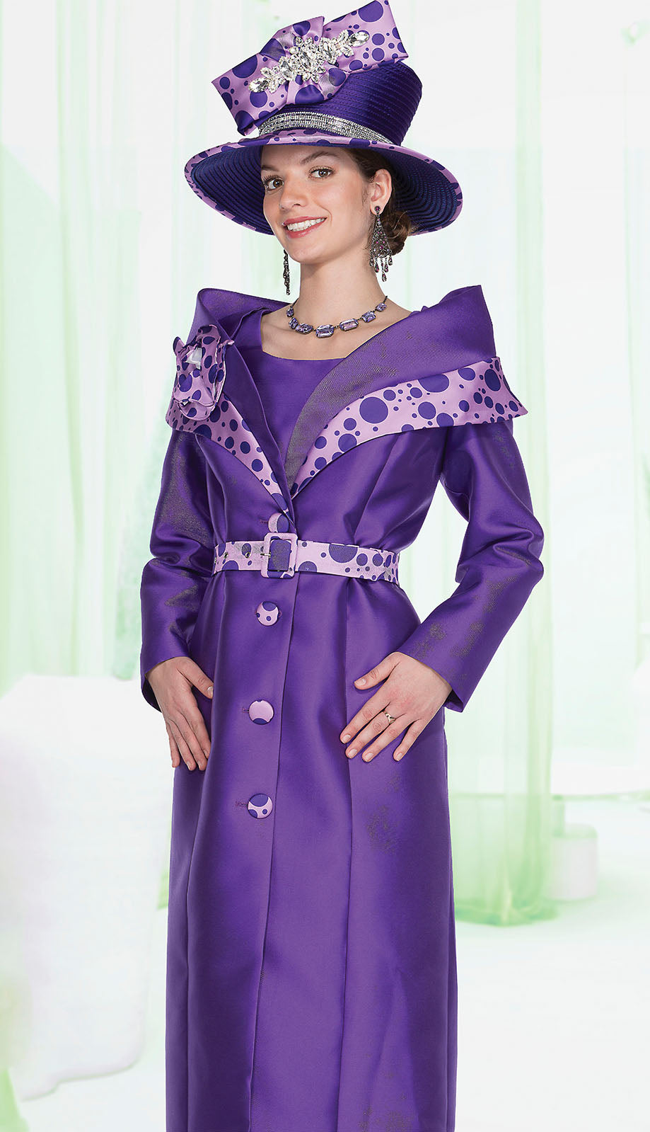 Champagne Italy 6014-PUR Jacket Dress