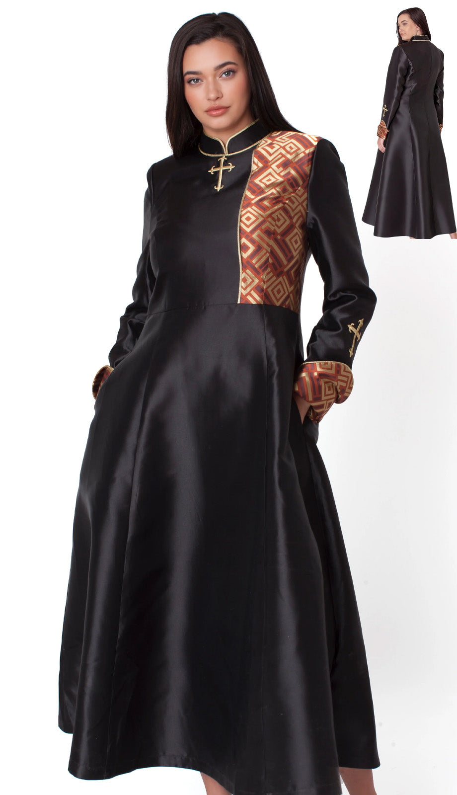 Tally Taylor 41112-BLK-QS Church Robe