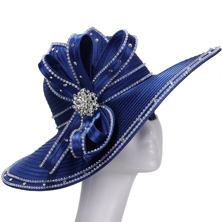 Giovanna HR1072-ROY-QS Church Hat