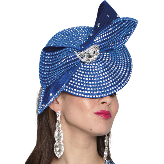 Lily And Taylor H476-RYL Church Hat