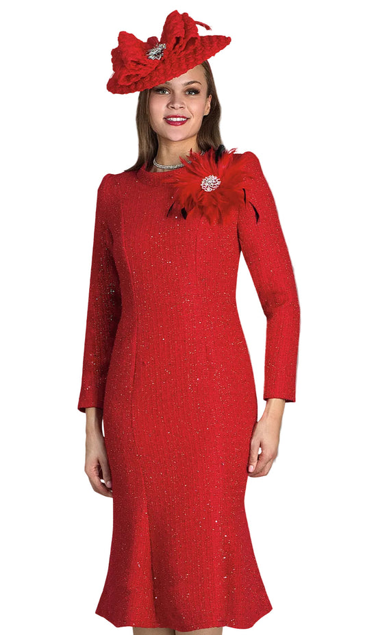 Lily and Taylor 5226-RED-QS