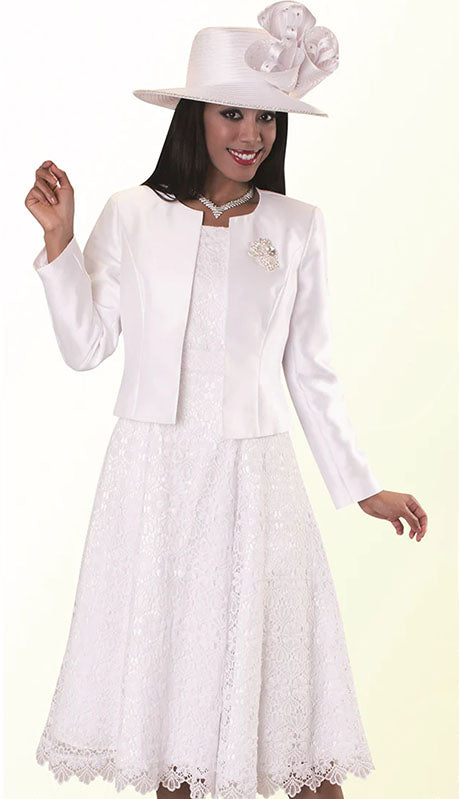 Tally Taylor 4529-WHT Church Dress