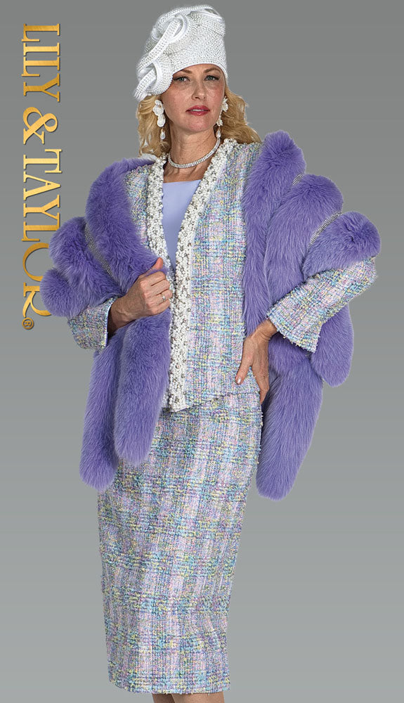 Lily And Taylor 5216-MNT Church Suit