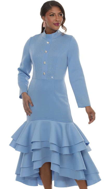 Donna Vinci 12301-ICB Church Dress