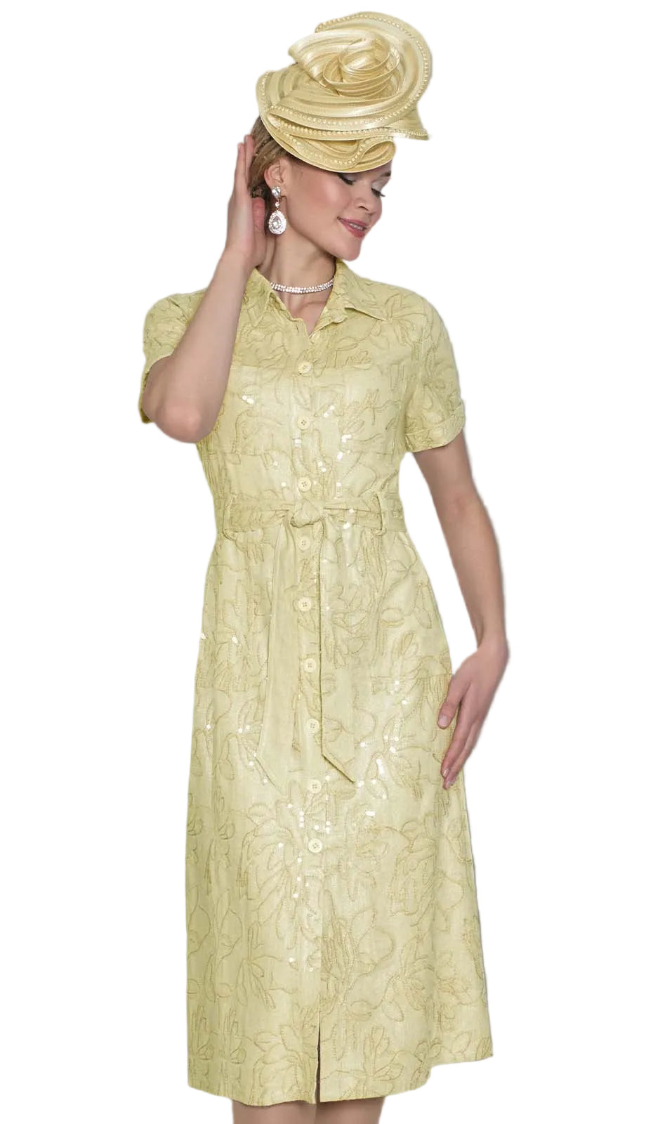 Lily and Taylor 5158-CAN-QS Church Dress