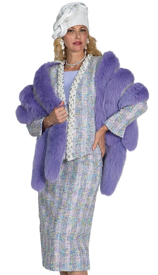 Lily And Taylor 5216-LAV Church Suit
