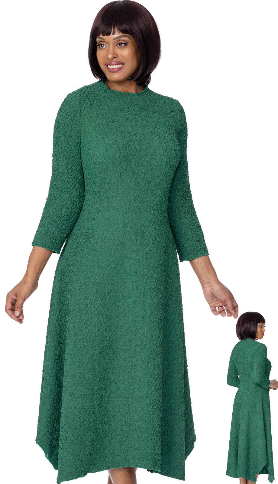 Sharz B London DC2021-GRN Church Dress