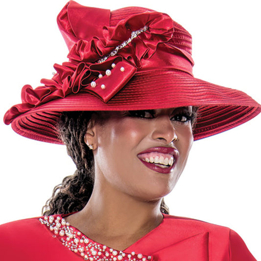 GMI G400702-RED-H-IH Church Hat