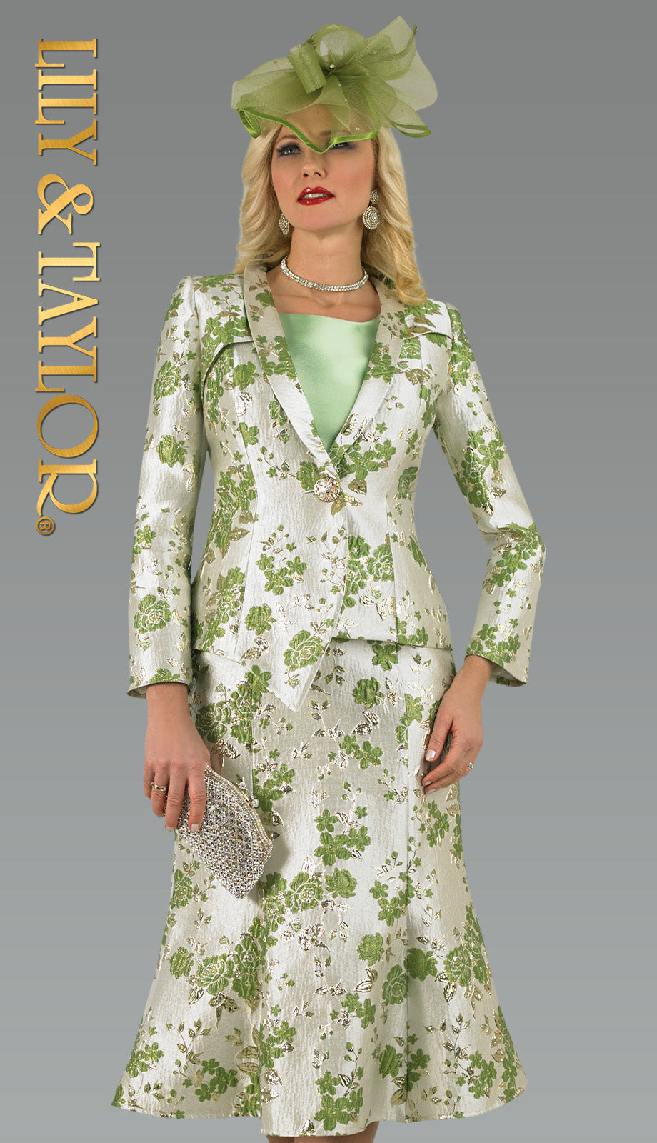 Lily And Taylor 5029-GRN-HAT