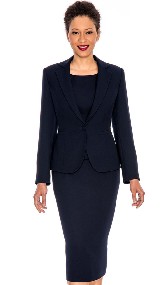 Giovanna 0707-NVY-CO Womens Suit