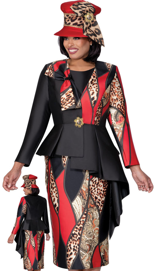 GMI G400563-MWR-H Church Suit with Hat
