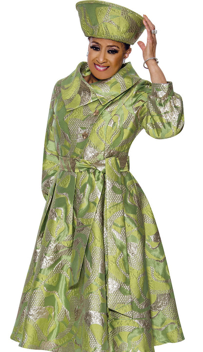 Dorinda Clark Cole 5111-LEM-H-QS Church Hat