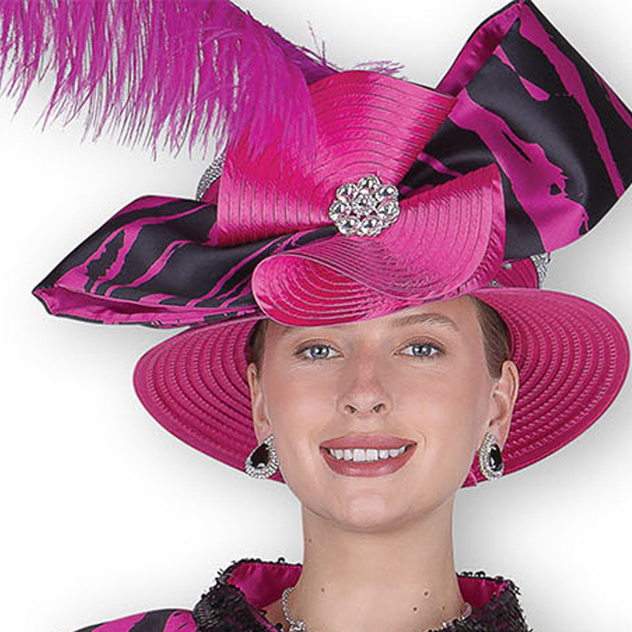 Elite Champagne H6170-FUCH-QS Church Hat