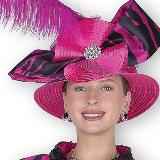 Elite Champagne H6170-FUCH-QS Church Hat