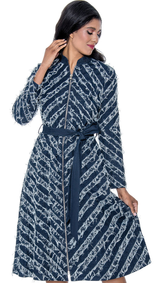 Devine Sport 800111-BLU-QS Unisex Church Dress