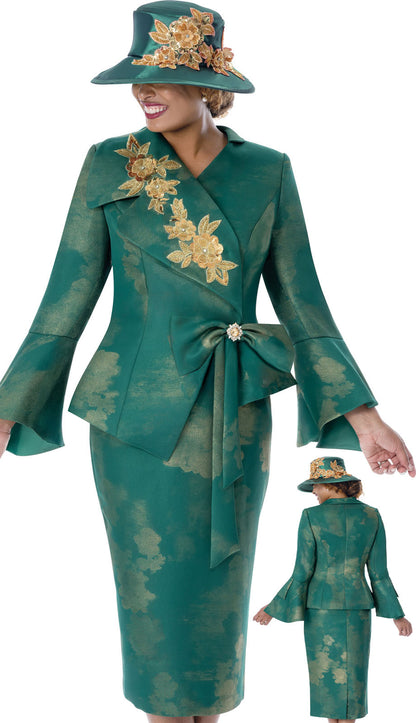 GMI 401932-GRN Church Suit