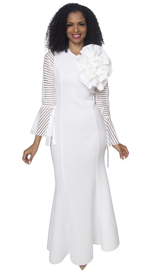 Diana Couture D1054-WH-QS